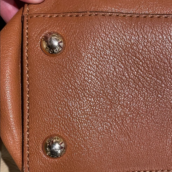 MICHAEL. Michael Kors Brown Leather Large Hamilton North South Tote. Beautiful - Picture 6 of 16